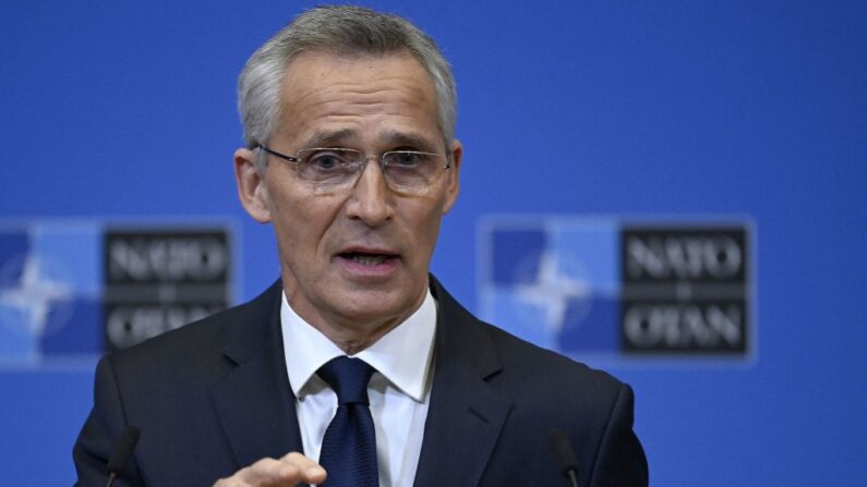 Le secrétaire général de l'OTAN, Jens Stoltenberg, le 16 novembre 2022.(Photo: JOHN THYS/AFP via Getty Images)