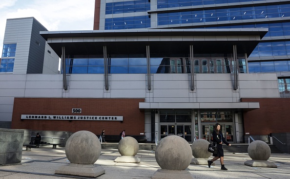 Le Leonard L. Williams Justice Center à Wilmington, Delaware, le 16 novembre 2022, où le PDG de Tesla, Elon Musk, a témoigné. (Photo : OLIVER CONTRERAS/AFP via Getty Images)