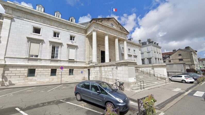 Le tribunal de Pau - Google maps