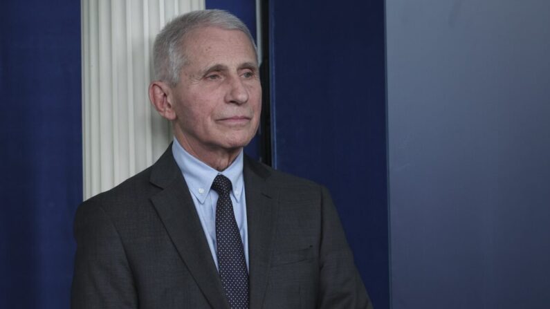 Le Dr Anthony Fauci à Washington le 22 novembre 2022. (Win McNamee/Getty Images)