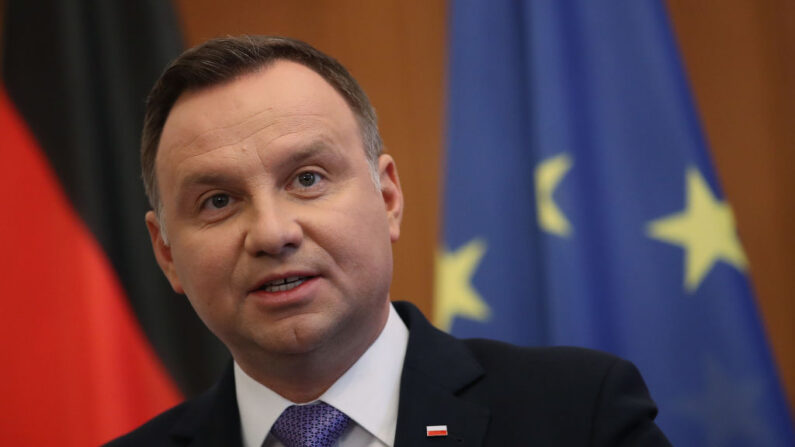 Le président polonais Andrzej Duda, le 23 octobre 2018. (Photo: Sean Gallup/Getty Images)