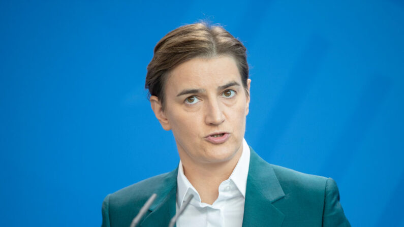 Ana Brnabic, le 18 septembre 2019 à Berlin, en Allemagne. (Photo: Maja Hitij/Getty Images)