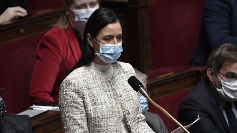 Valérie Bazin-Malgras, le 19 janvier 2021. (Photo: STEPHANE DE SAKUTIN/AFP via Getty Images)