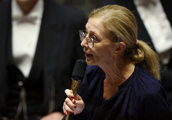 La secrétaire d'État chargée de l'enfance, Charlotte Caubel. (Photo : THOMAS SAMSON/AFP via Getty Images)