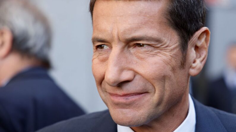 Le maire de Cannes et président de l'Association des maires de France (AMF) David Lisnard, à Paris, le 23 novembre 2022. (Photo: LUDOVIC MARIN/POOL/AFP via Getty Images)