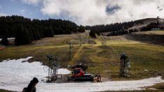 Le redoux et la pluie provoquent la fermeture de la moitié des pistes de ski françaises