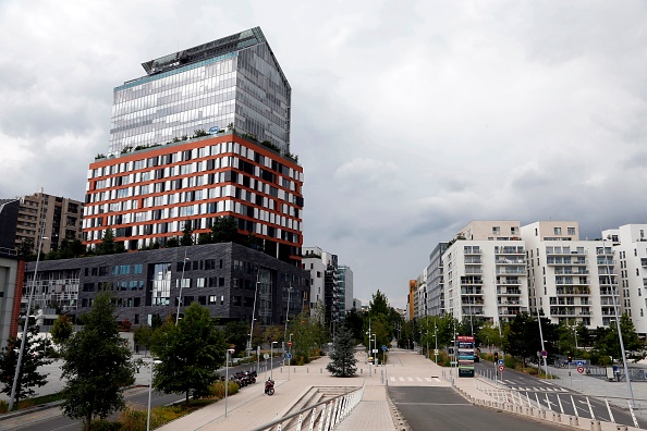 Vue de Boulogne-Billancourt.  (THOMAS SAMSON/AFP via Getty Images)