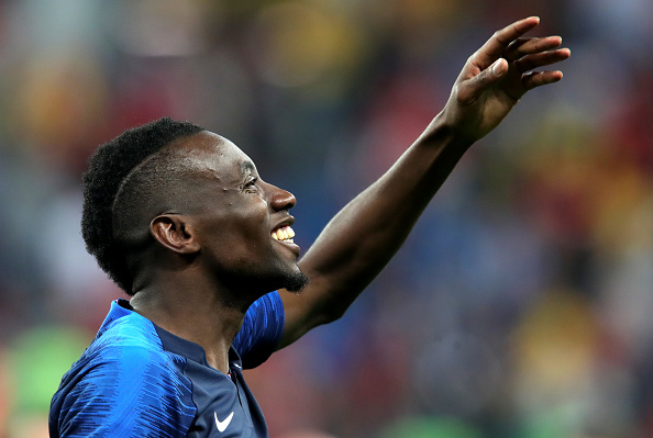 Blaise Matuidi lors du match de demi-finale de la Coupe du monde de la FIFA, Russie 2018 entre la Belgique et la France, au stade de Saint-Pétersbourg, le 10 juillet 2018 en Russie.  (Photo : Alexander Hassenstein/Getty Images)