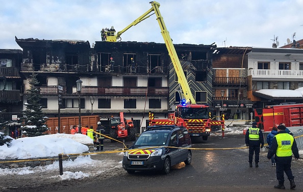 Le suspect dans l’incendie mortel à Courchevel en janvier 2019, a été interpellé en Espagne. (Photo : FANNY HARDY/AFP via Getty Images)