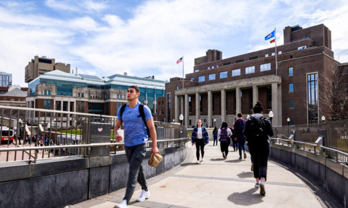 Université du Minnesota à Minneapolis, le 9 avril 2019. L'université a fermé son institut Confucius en 2019. (Stephen Maturen/Getty Images)