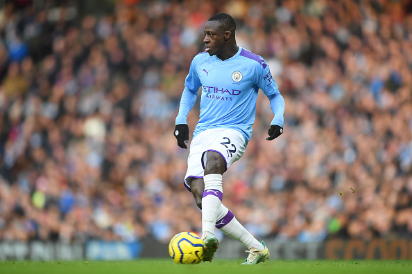 Le footballeur international français Benjamin Mendy.   (Photo : Michael Regan/Getty Images)