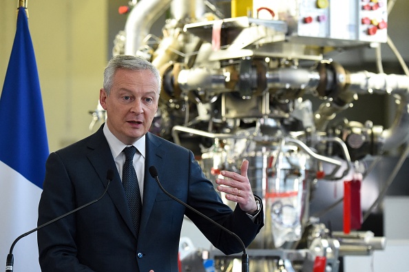 Le ministre de l'Économie et des Finances Bruno Le Maire. (Photo: ERIC PIERMONT/AFP via Getty Images)