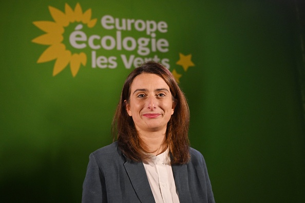 La présidente nouvellement élue du parti écologiste Europe Écologie Les Verts (EELV) Marine Tondelier. (Photo : EMMANUEL DUNAND/AFP via Getty Images)