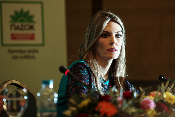 L'eurodéputée grecque Eva Kaili. (Photo : MENELAOS MYRILLAS/SOOC/AFP via Getty Images)