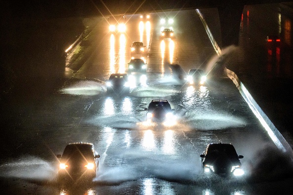 Une «bombe cyclonique» s'est abattue sur la Californie le 4 janvier 2023. (Photo: JOSH EDELSON/AFP via Getty Images)