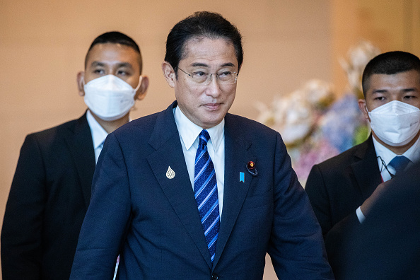 Le Premier ministre japonais Fumio Kishida. (Photo: Lauren DeCicca/Getty Images)