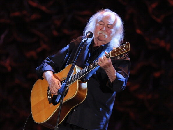 Le rockeur américain David Crosby en 2013 à Los Angeles, en Californie. (Photo : Mike Windle/Getty Images for IMF)