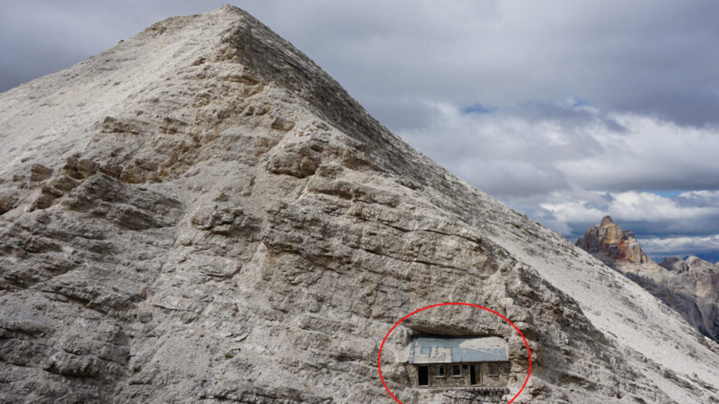 Le refuge Buffa di Perrero dans les Dolomites, en Italie. (Alxcrs/Shutterstock)