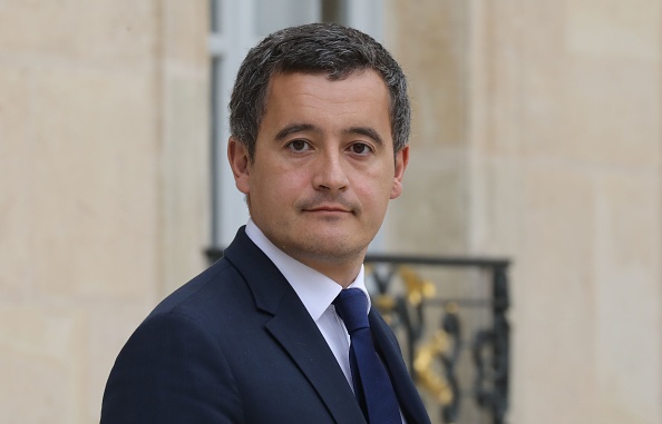 Le ministre de l'Intérieur Gérald Darmanin. (LUDOVIC MARIN/AFP via Getty Images)