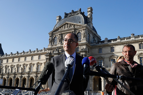 Jean-Luc Martinez, alors président-directeur du musée du Louvre, en 2020. (Photo : FRANCOIS GUILLOT/AFP via Getty Images)