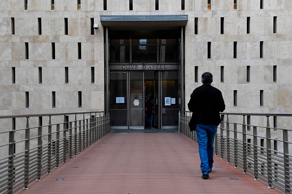 Cour d'appel d'Aix-en-Provence. (Photo : NICOLAS TUCAT/AFP via Getty Images)