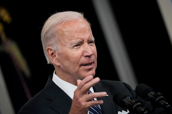 Le President Joe Biden . (Photo Drew Angerer/Getty Images)