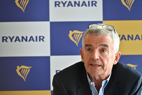 Le PDG de Ryanair Michael O'Leary. (Photo : ATTILA KISBENEDEK/AFP via Getty Images)