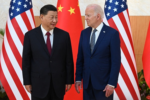 Le président américain Joe Biden et le leader chinois Xi Jinping. (Photo : SAUL LOEB/AFP via Getty Images)