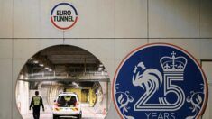 Dans le tunnel sous la Manche, sur la route vers l’Angleterre