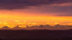 Un record du monde jamais égalé: Mark Bret a photographié les Alpes depuis les Pyrénées