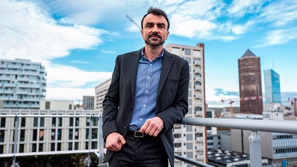 Grégory Doucet, maire EELV de Lyon. (ROMAIN LAFABREGUE/AFP via Getty Images)