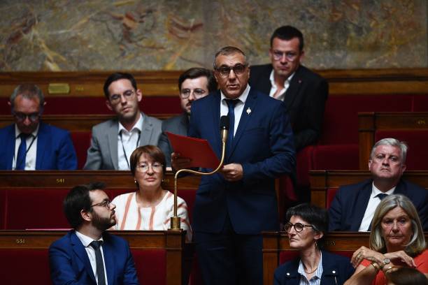 Le député Johnny Hajjar de la 3e circonscription de la Martinique -
(Photo CHRISTOPHE ARCHAMBAULT/AFP via Getty Images)