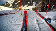 À 80 ans, Alain est un moniteur de ski infatigable !