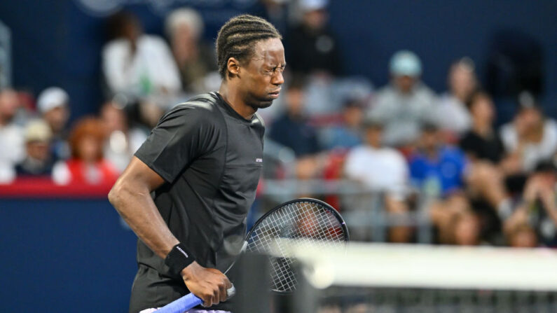 Gaël Monfils, blessé, a abandonné mercredi pendant son premier match au Masters 1000 de Miami face à son compatriote Ugo Humbert. (Photo by Minas Panagiotakis/Getty Images)