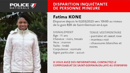 Disparition inquiétante de Fatima, 11 ans: l’adolescente est introuvable depuis une semaine