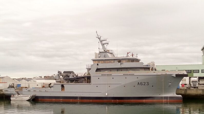 Bateau Le Champlain en cours de construction, 2019. (Photo Julien1978 / Wikipédia CC BY-SA 4.0)