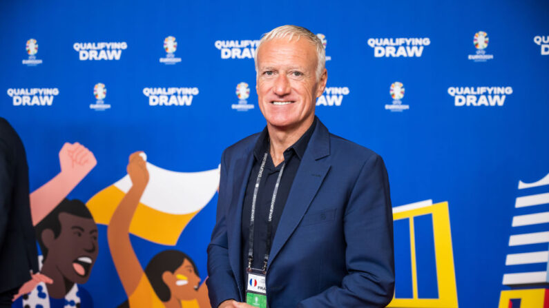 Didier Deschamps, sélectionneur de l’équipe de France. (Photo by Thomas Lohnes/Getty Images)