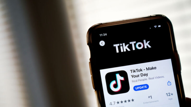 Application TikTok. (Photo de Drew Angerer/Getty Images)