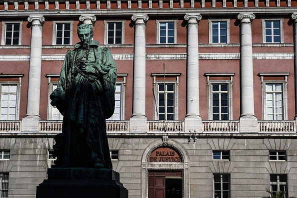 Palais de justice de Chambéry.   (PHILIPPE DESMAZES/AFP via Getty Images)