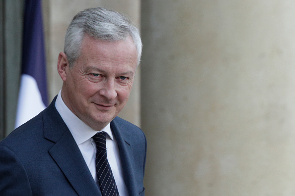 "Je ne vois pas de risque de contagion, donc il n'y pas d'alerte spécifique", a déclaré le ministre de l'Économie Bruno Le Maire. (GEOFFROY VAN DER HASSELT/AFP via Getty Images)