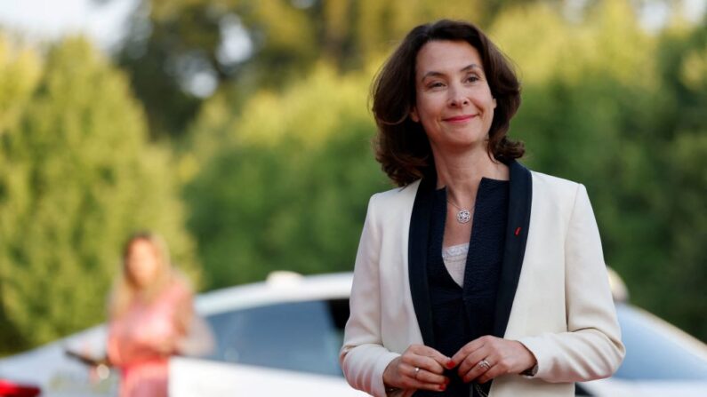 Estelle Brachlianoff, PDG de Veolia. (Photo LUDOVIC MARIN/AFP via Getty Images)