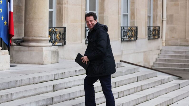 Le président du Medef, Geoffroy Roux de Bézieux, le 12 décembre 2022. (Photo by THOMAS SAMSON/AFP via Getty Images)