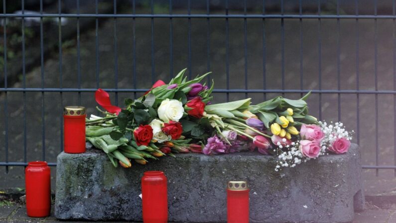 Une fusillade dans un centre de Témoins de Jéhovah dans la ville de Hambourg a fait huit morts, y compris le tireur présumé, le 10 mars 2023. (Photo AXEL HEIMKEN/AFP via Getty Images)