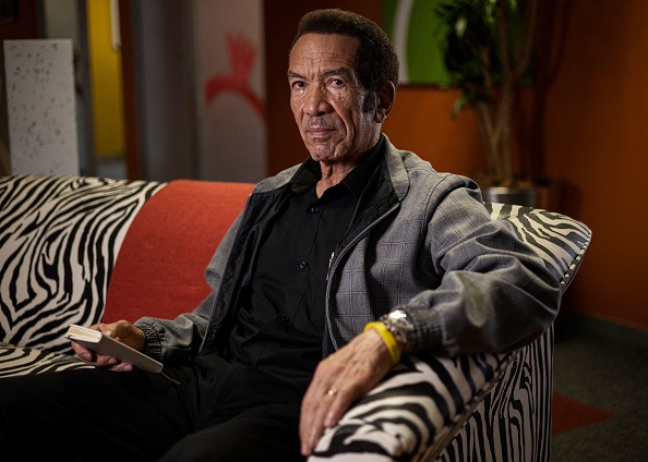 L'ancien président du Botswana Ian Khama à Johannesburg, le 22 mars 2023. (WIKUS DE WET/AFP via Getty Images)