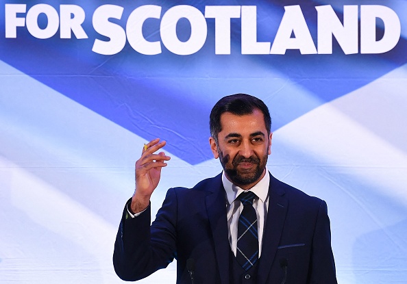 Le nouveau premier ministre écossais, Humza Yousaf, le 27 mars 2023. (ANDY BUCHANAN/AFP via Getty Images)