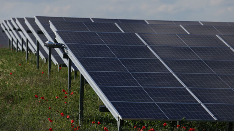 La transition vers des moyens de production d'énergies renouvelables et durables. (Photo par Sean Gallup/Getty Images)