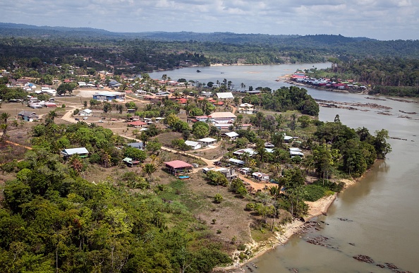 Ce permis avait été annulé en juillet par le tribunal administratif de Guyane au motif d'un risque d'inondation. (JODY AMIET/AFP via Getty Images)