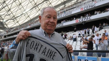 Foot: décès de Just Fontaine, l’homme aux treize buts