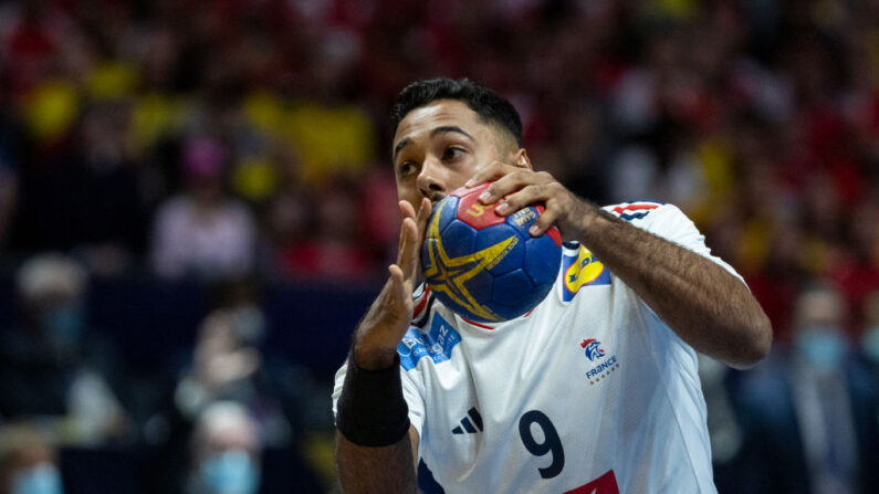 Melvyn Richardson l’un des acteurs de la victoire des Bleus. (Photo by Michael Campanella/Getty Images)