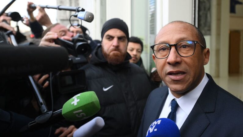 Philippe Diallo président par intérim de la Fédération Française de Football.(Photo by FRANCK FIFE / AFP) (Photo by FRANCK FIFE/AFP via Getty Images)